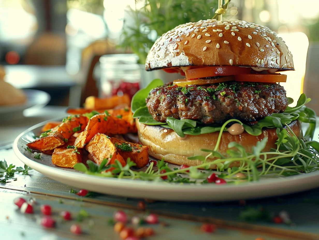 hamburger calories