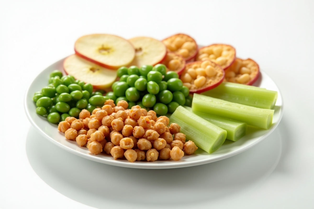 légumes croquants